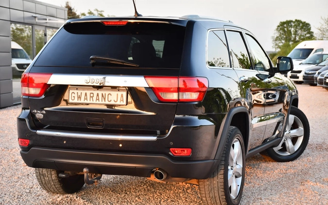 Jeep Grand Cherokee cena 65900 przebieg: 181000, rok produkcji 2011 z Kutno małe 742